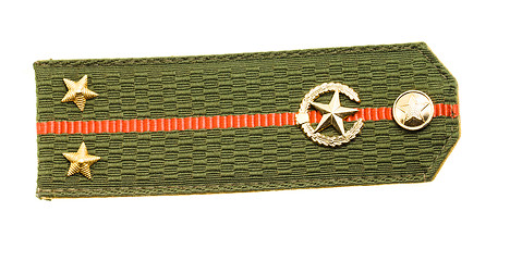Image showing rank  Lieutenant. Belarus