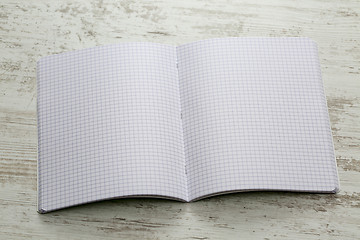 Image showing Notebook with Squares