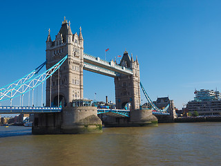 Image showing Tower Bridge in London