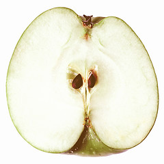 Image showing Retro looking Apple