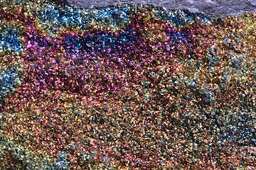 Image showing chalcopyrite texture 