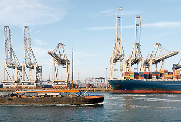 Image showing Transshipment and logistics activity