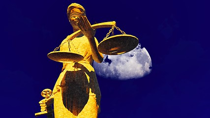 Image showing Lady Justice