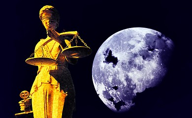 Image showing Lady Justice