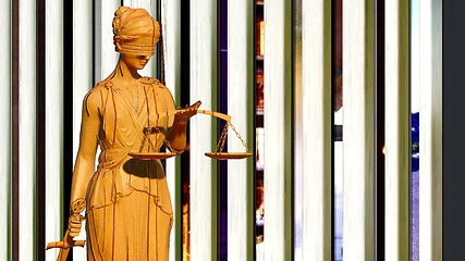 Image showing Lady Justice