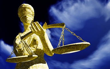 Image showing Lady Justice