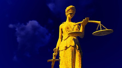 Image showing Lady Justice