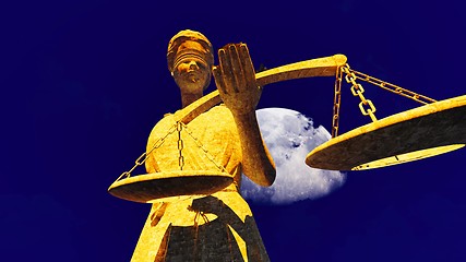 Image showing Lady Justice