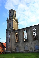 Image showing Old temple in Mirsk