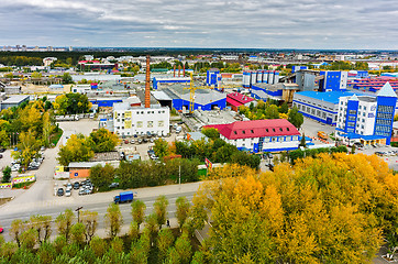 Image showing Bird eye view on Tyumen House-building Company