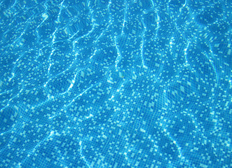 Image showing pool texture blue water 