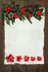 Image showing Decorative Christmas Border