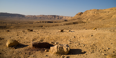 Image showing Negev desert travel