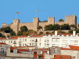 Image showing Castelo de Sao Jorge (Saint George castle)