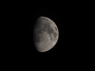 Image showing Gibbous moon