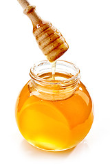 Image showing jar of honey