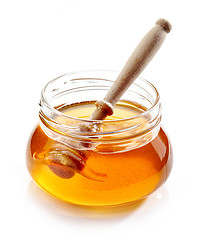 Image showing jar of honey