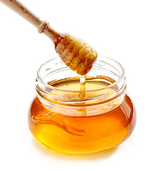 Image showing jar of honey