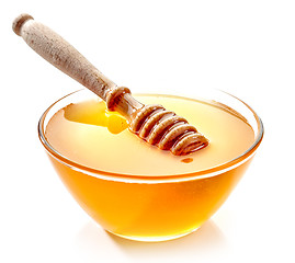 Image showing bowl of honey