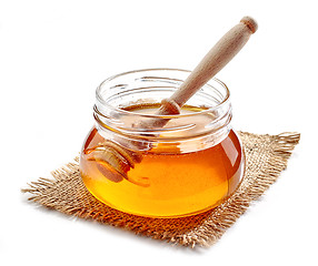 Image showing jar of honey