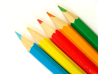 Image showing colored pencils