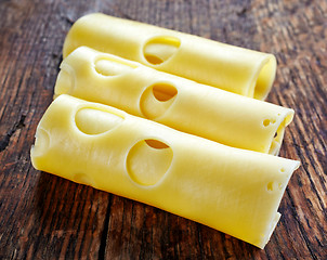 Image showing cheese rolls