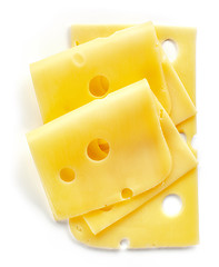 Image showing cheese slices