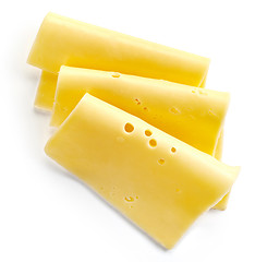 Image showing cheese slices