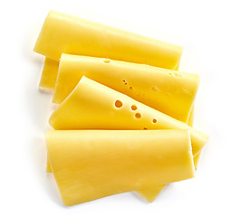 Image showing cheese slices