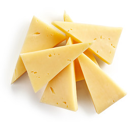 Image showing cheese pieces