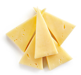 Image showing cheese pieces