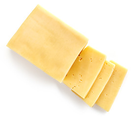 Image showing cheese slices