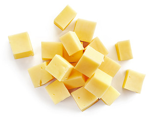 Image showing cheese pieces