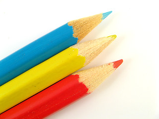 Image showing colored pencils