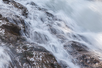 Image showing Waterfall in the forest