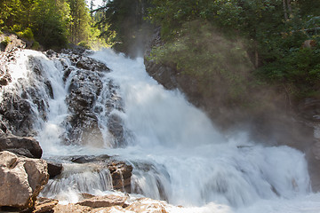 Image showing Waterfall in the forest