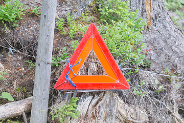 Image showing Warning triangle