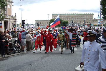 Image showing Crew's parade