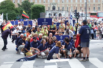 Image showing Crew's parade