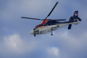 Image showing Rescue helicopter