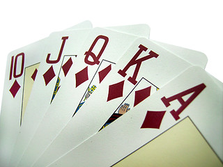 Image showing Diamond Flush