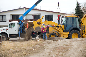 Image showing Dumping Gravel