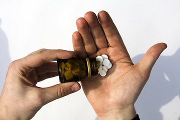 Image showing   pills, close-up