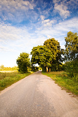 Image showing little  road  