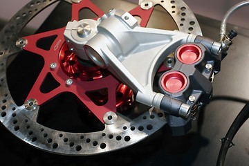 Image showing Motorcycle brake