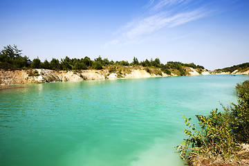 Image showing the artificial lake  