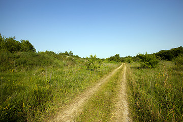 Image showing the rural road  