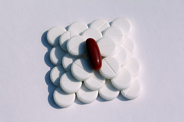 Image showing   pills, close-up