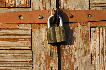 Image showing metal lock  