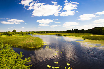 Image showing   small lake  